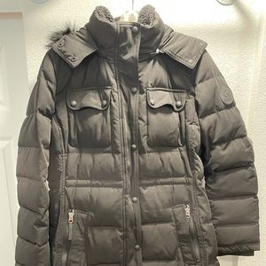 XL Calvin Klein black coat.